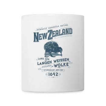 Aotearoa - Neuseeland - Tasse - Weiß - Vorne