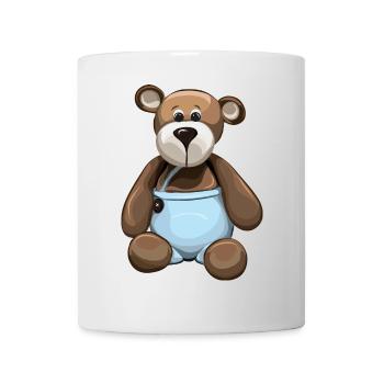 Teddybär Teddy Bär Bärchen Kindergarten - Tasse - Weiß - Vorne