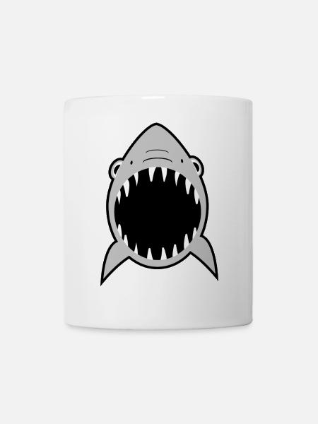 Requins - Mug blanc - blanc