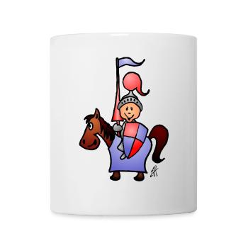 Ritter - Tasse - Weiß - Vorne
