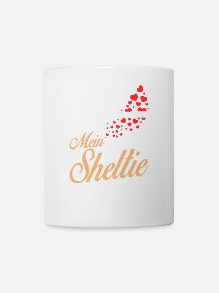 Sheltie - Mein - Tasse - Weiß