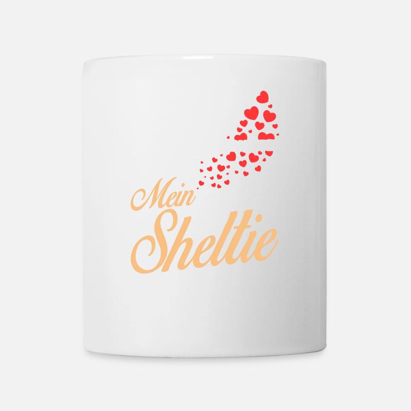 Sheltie - Mein - Tasse - Weiß