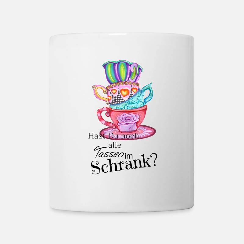 Crazy Tassen - Tasse - Weiß