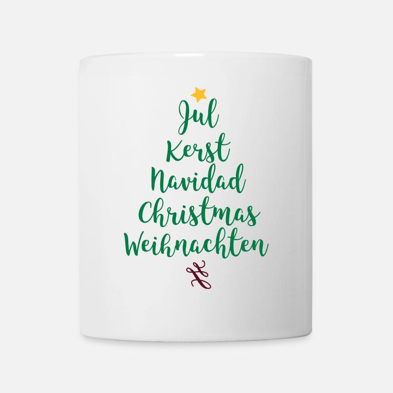 Christmas tree - Mug - white