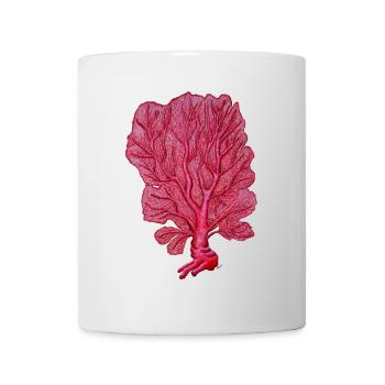 Corail - Venus Corail Rouge - fan Coral Sea - Mug blanc - blanc - Devant
