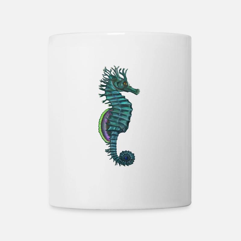 sea horse - Mug - white