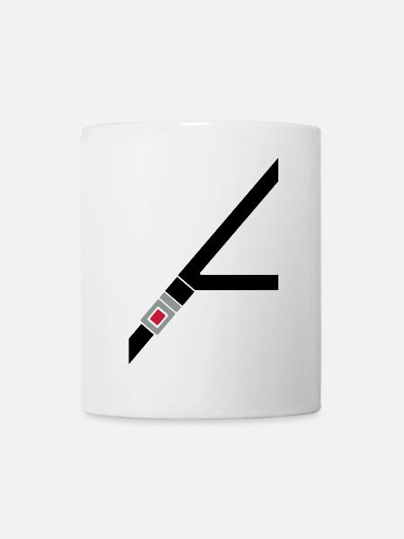 Sicherheitsgurt - Tasse - Weiß