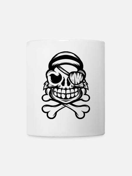 Jolly Pirate - Mug - white