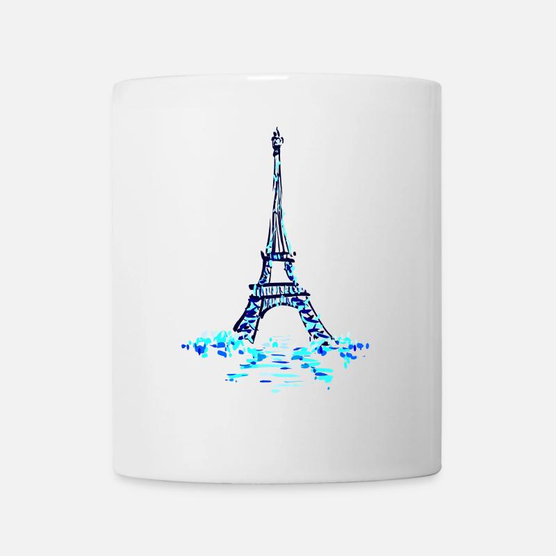 Tour Eiffel - Mug blanc - blanc
