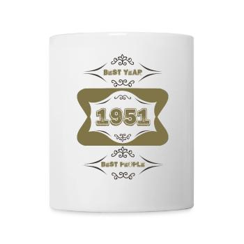 1951 - Tasse - Weiß - Vorne