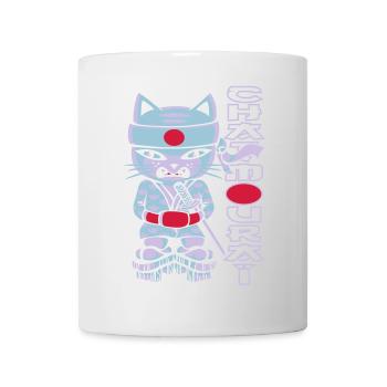 Chat mouraï flex - Tasse - Weiß - Vorne