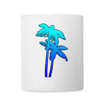 PALMS - Tasse - Weiß - Vorne