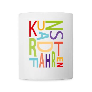 Cyclisme artistique, cyclisme artistique, vélo en salle - Mug blanc - blanc - Devant