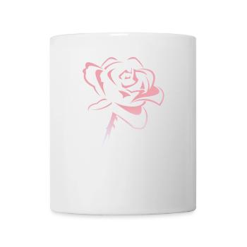 Flower, rose - Mug - white - Front
