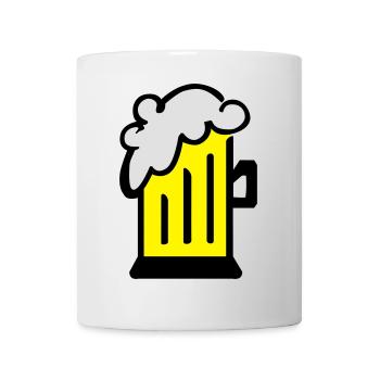 Beer illustration - Mug - white - Front