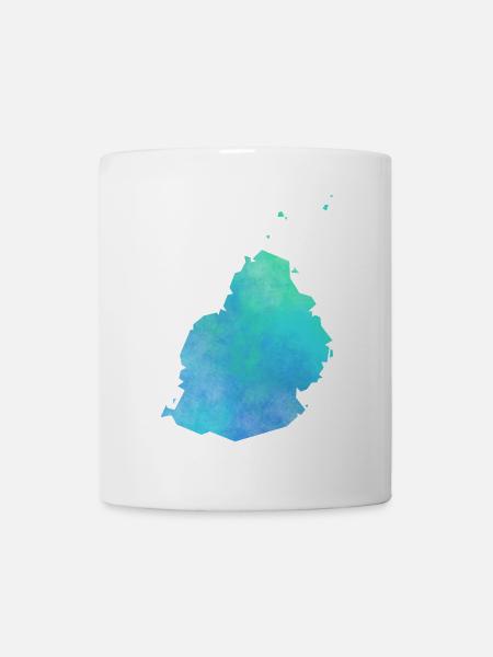 Mauritius - Tasse - Weiß