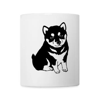 Chien doux - Mug blanc - blanc - Devant