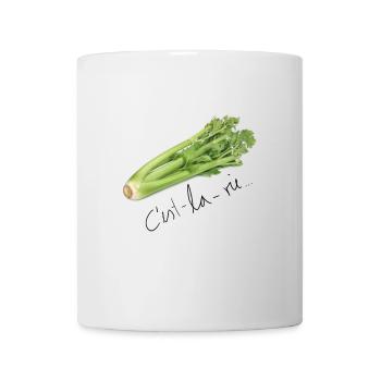 céleri - Mug blanc - blanc - Devant