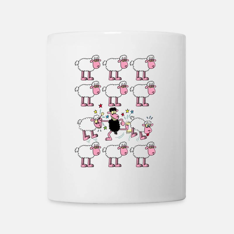 Black sheep - Mug - white