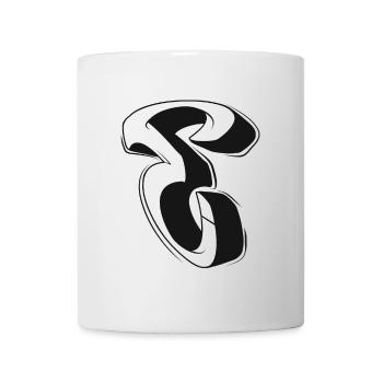 E - Tasse - Weiß - Vorne
