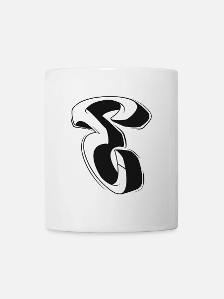 E - Tasse - Weiß