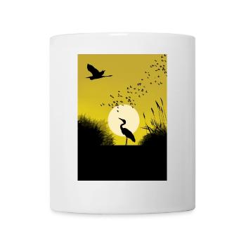Heron - Mug - white - Front