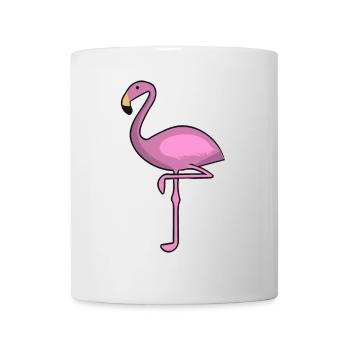 flamant - Mug blanc - blanc - Devant