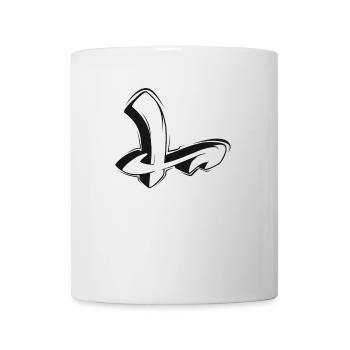 L - Tasse - Weiß - Vorne