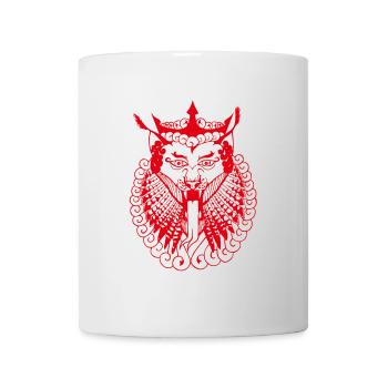 Gena rot - Tasse - Weiß - Vorne