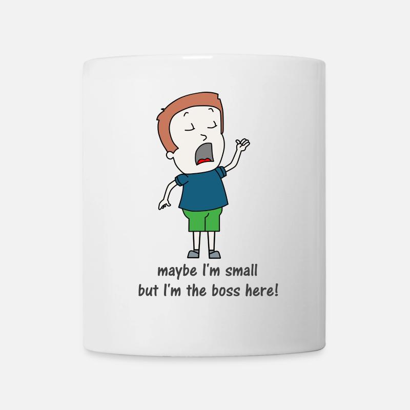Kleiner Chef - Tasse - Weiß
