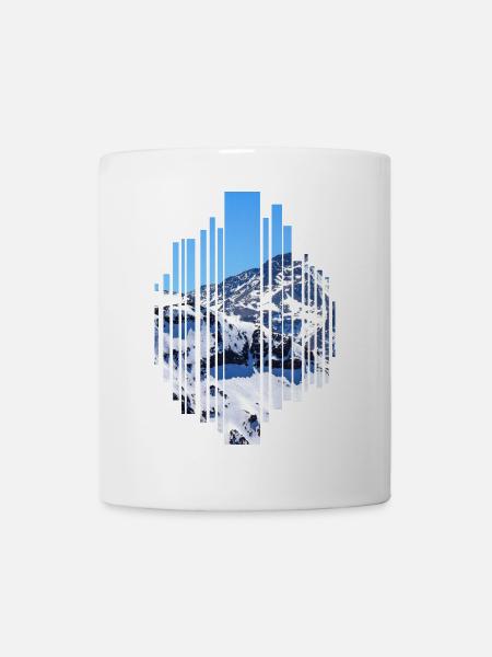 The mountains - Mug - white