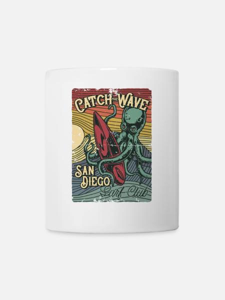 surf - Mug blanc - blanc