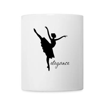 ballet - Mug blanc - blanc - Devant