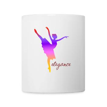ballet - Mug blanc - blanc - Devant
