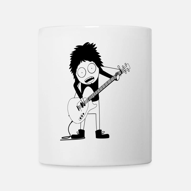 gitarre - Tasse - Weiß