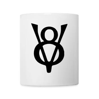 V8 - Mug - white - Front
