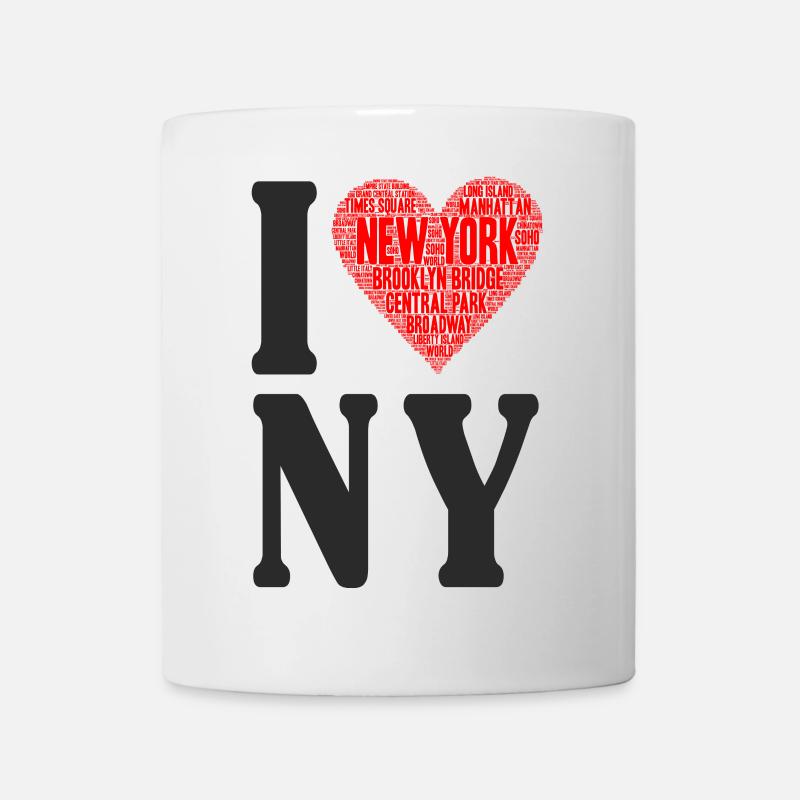 I Love NY - Tasse - Weiß