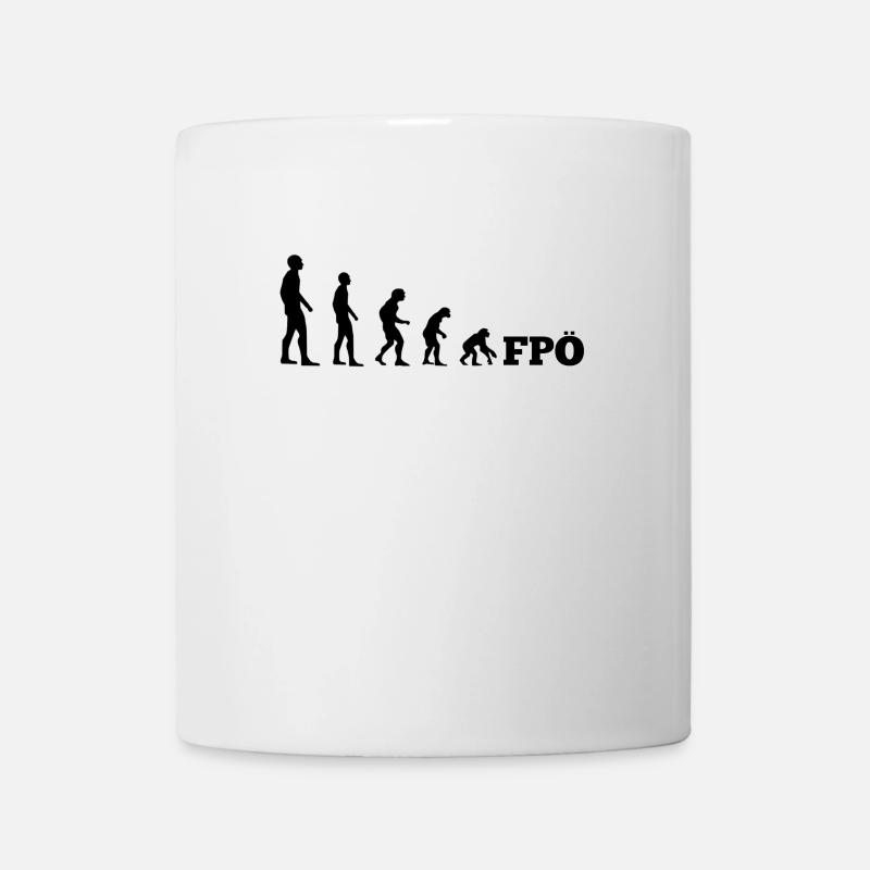 Anti FPÖ Austria Strache Short - Mug - white