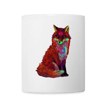 red fox - Mug - white - Front