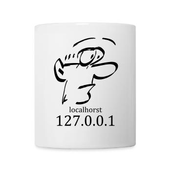 local-horst - 127.0.0.1 - localhorst - Mug - white - Front