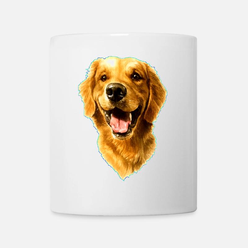 Golden Retriver - Tasse - Weiß