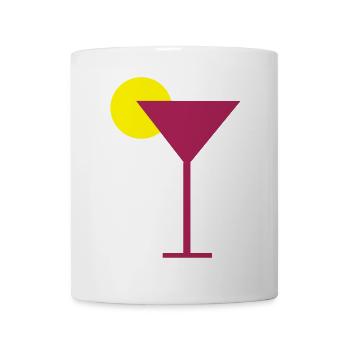 Cocktail glass - Mug - white - Front