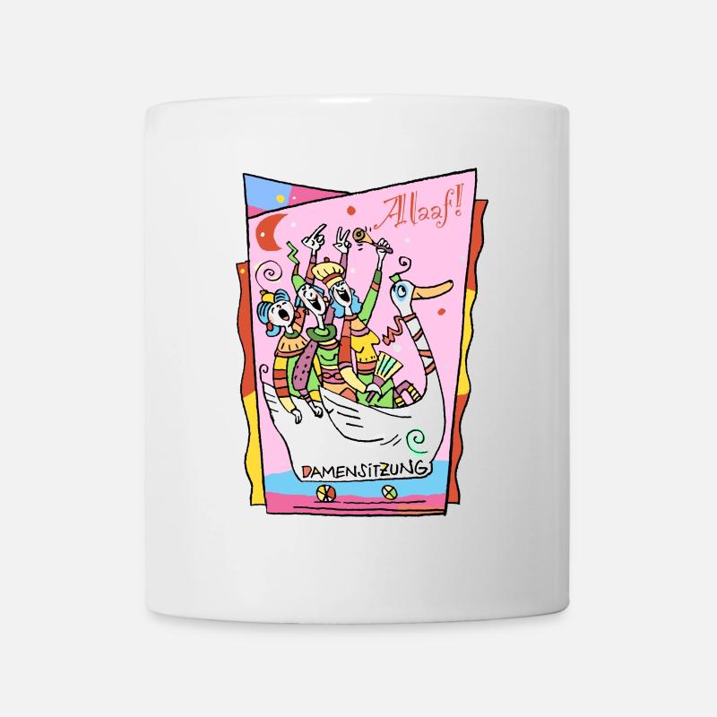 Rheinischer Karneval - Tasse - Weiß