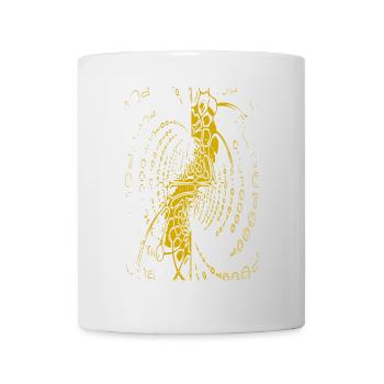 Datenspirale Tanzfigur - Tasse - Weiß - Vorne