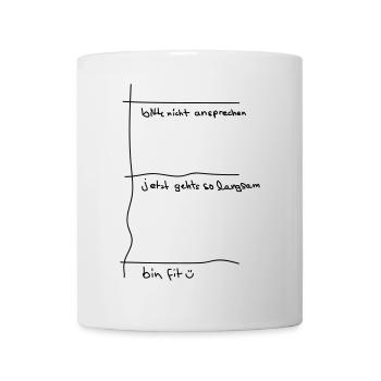 Funny cup gift Christmas birthday - Mug - white - Front