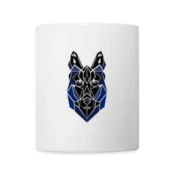 Wolf - Tasse - Weiß - Vorne