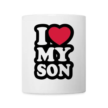 I love my son - Mug - white - Front