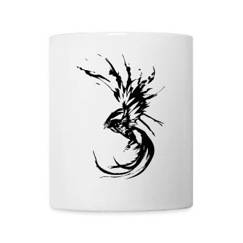 Phönix-Mythischer Vogel - Tasse - Weiß - Vorne