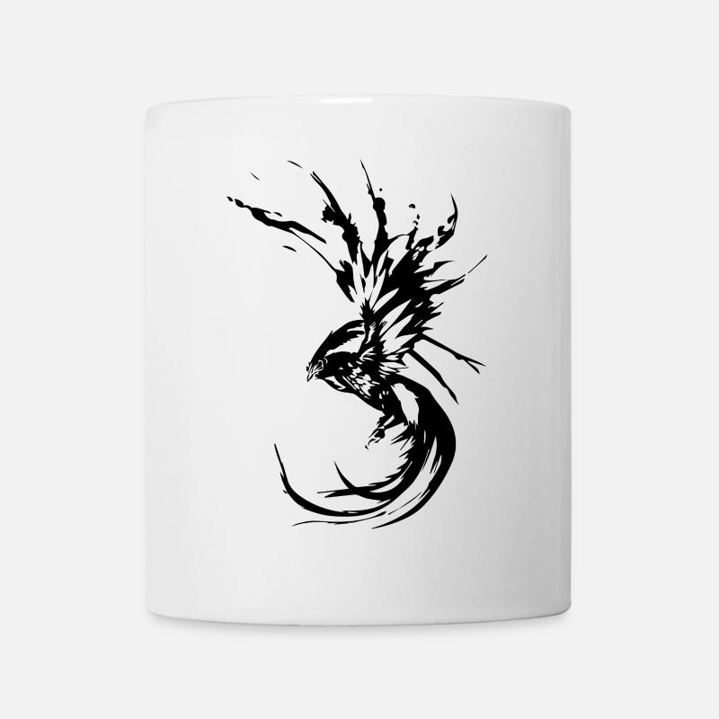 phoenix oiseau mythique - Mug blanc - blanc