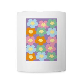 Flower Power - Mug blanc - blanc - Devant